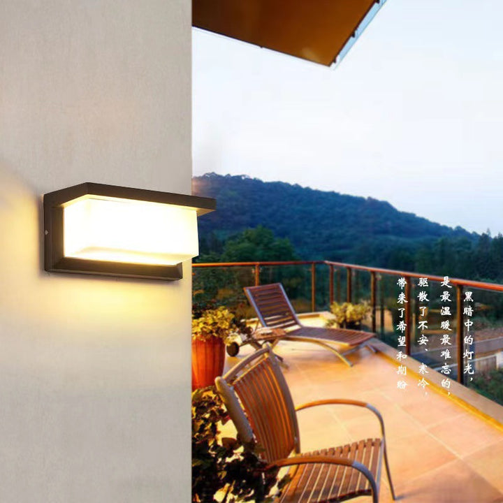 Moderne Wandmontierte LED-Leuchte