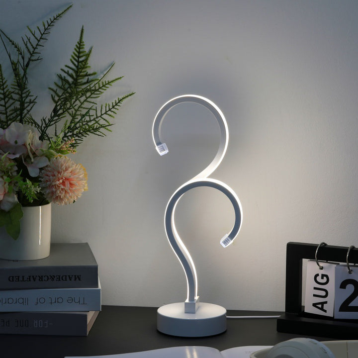 Gebogene LED Schreibtischlampe