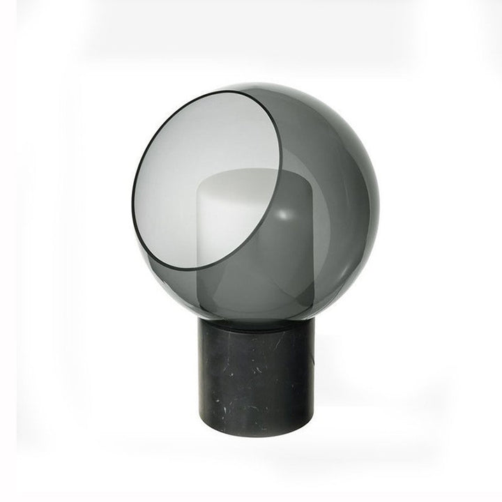 Zeitgenössische Glas-Tischlampe
