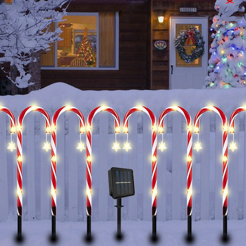 Dekorative Solar-Zuckerstangenlichter