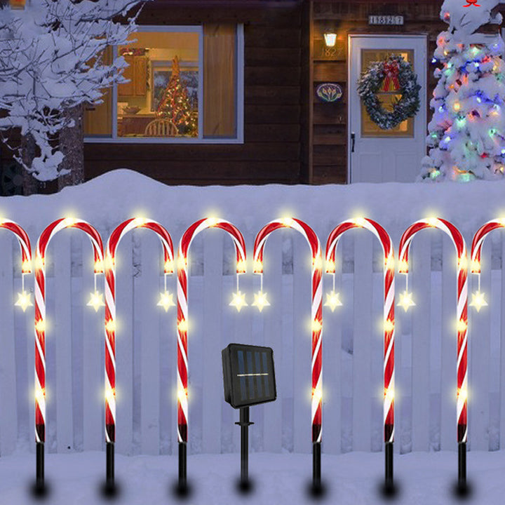 Dekorative Solar-Zuckerstangenlichter
