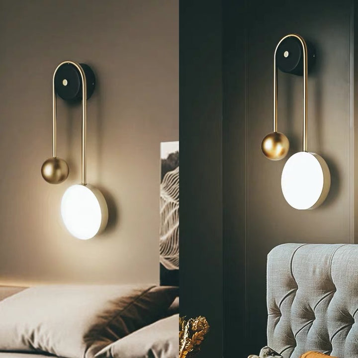 Moderne Abgehängte Wandlampe