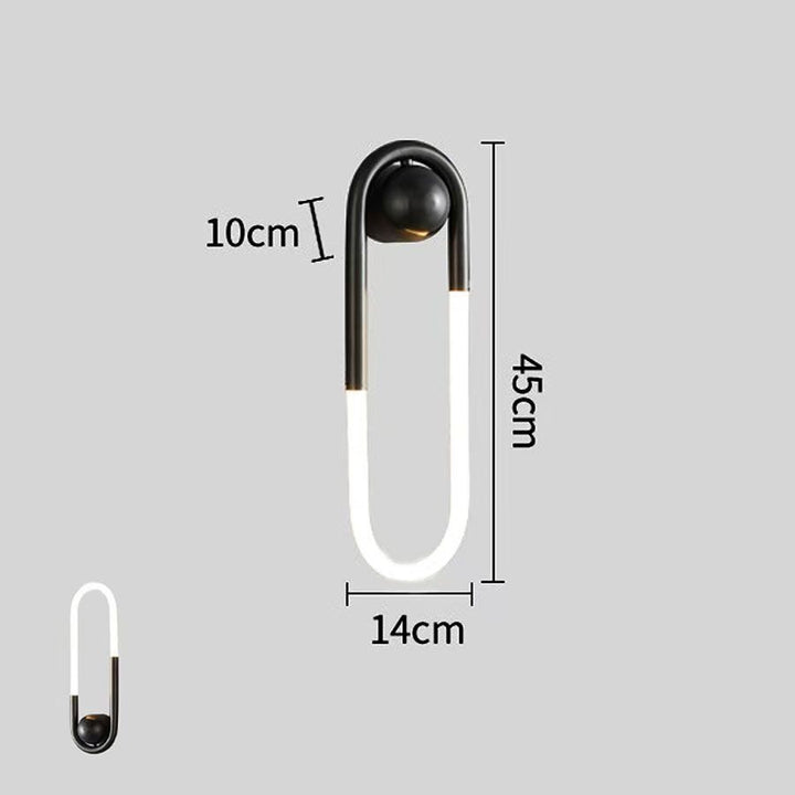 Moderne Minimalistische Wandlicht Dekor