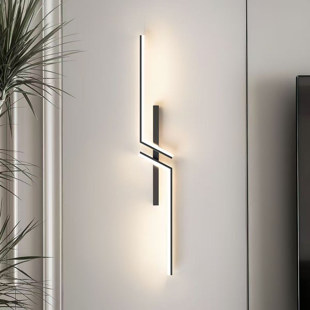 Moderne geometrische Wandleuchte