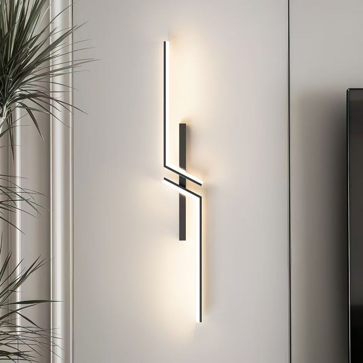 Moderne geometrische Wandleuchte