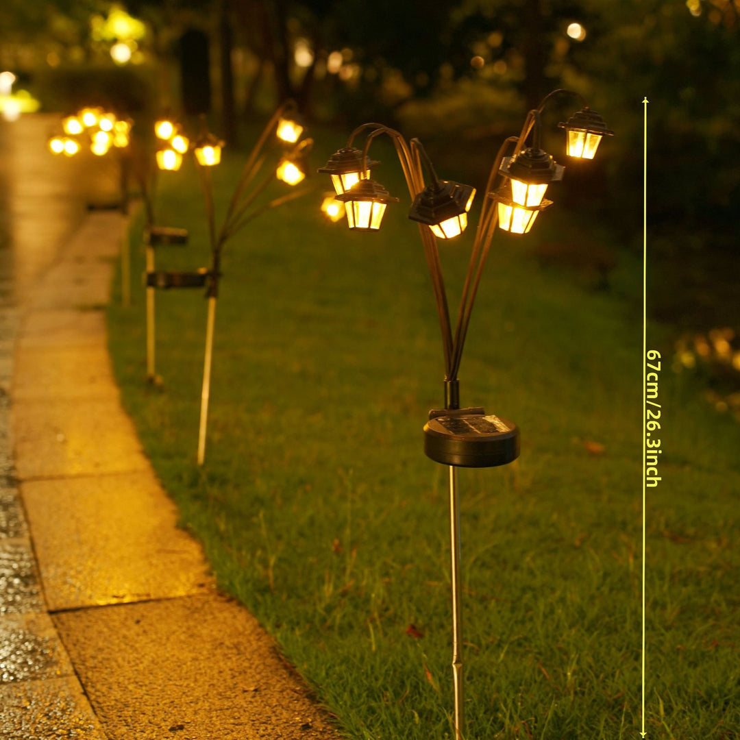 Solarbetriebene Außenlaternenlichter