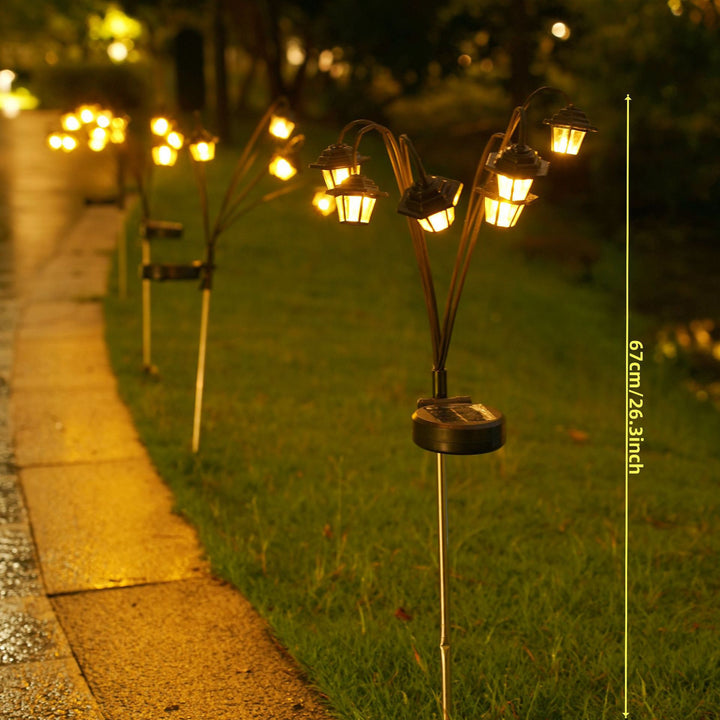 Solarbetriebene Außenlaternenlichter