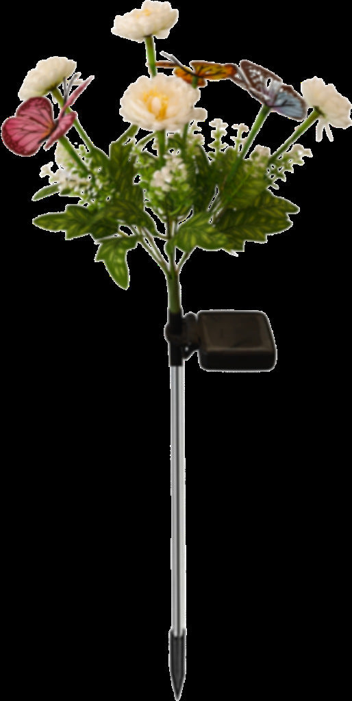 Solarbetriebene dekorative Blumenstecklichter