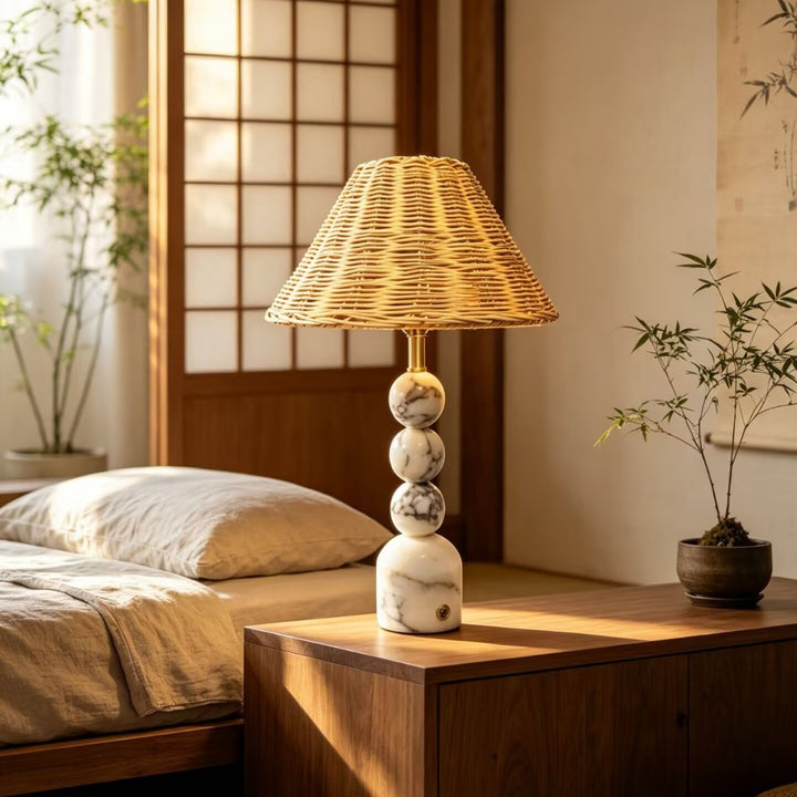 Künstlerische dekorative Tischlampe