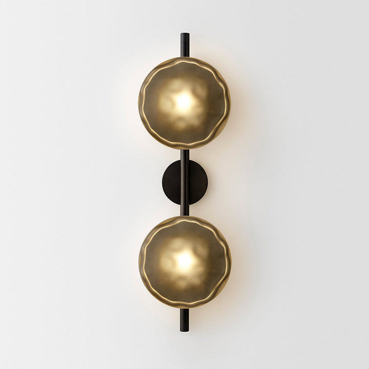 Moderne Dual-Dome Wandleuchte