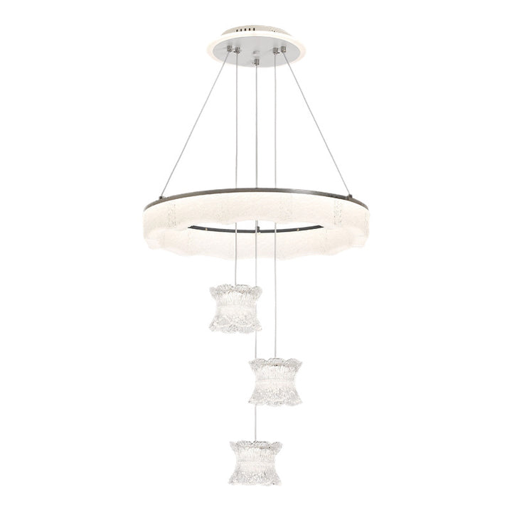 Moderne kreisförmige Pendelleuchte