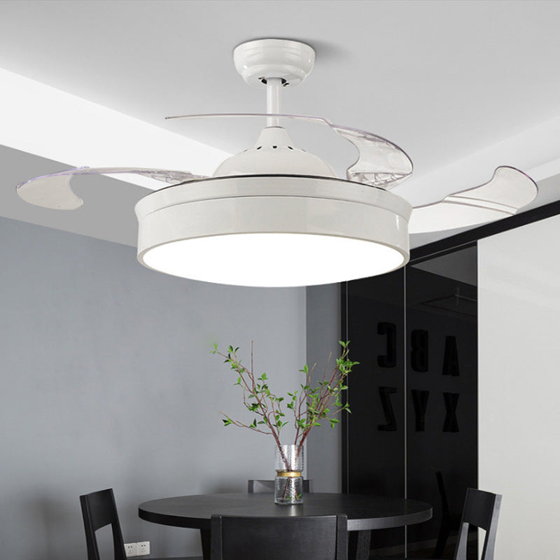 Zeitgenössische Deckenventilator Lichtinstallation