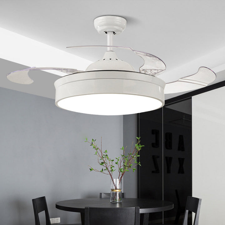 Zeitgenössische Deckenventilator Lichtinstallation