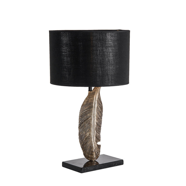 Feder-inspirierte Tischlampe