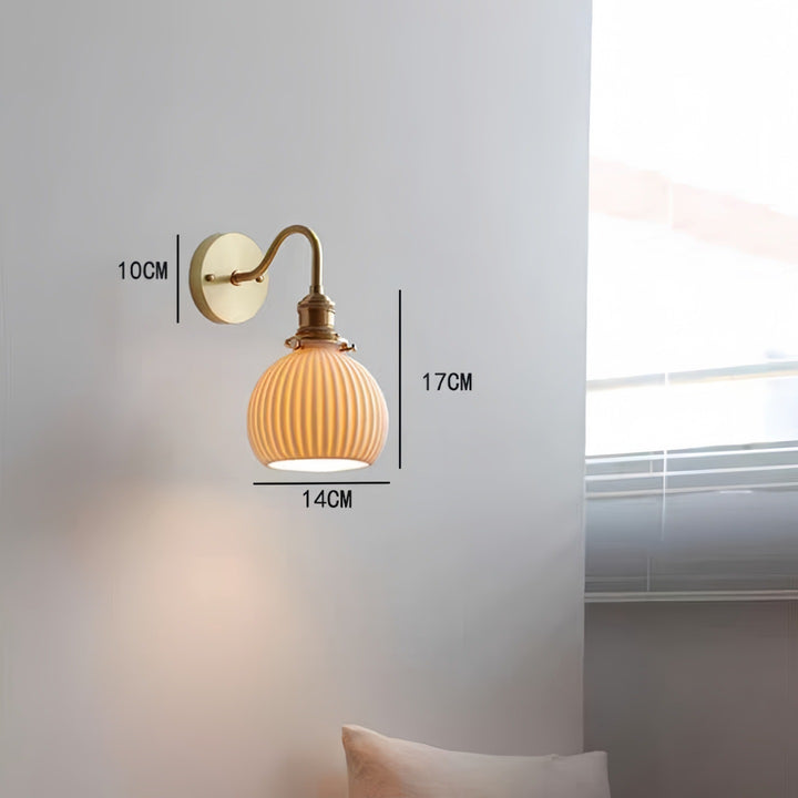 Elegante Wandlampe