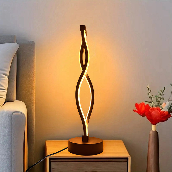 Verdrehte LED Akzentlampe