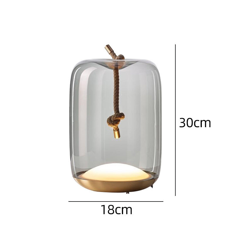 Elegante Glas Pendelleuchte