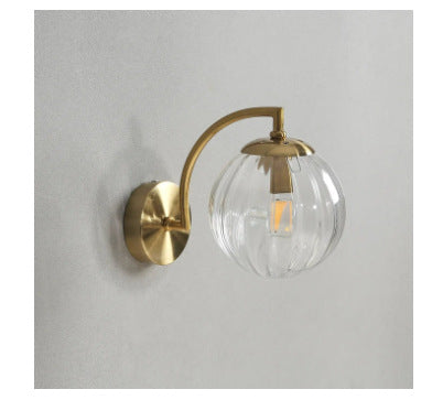 Künstlerische Globe Wandlampe