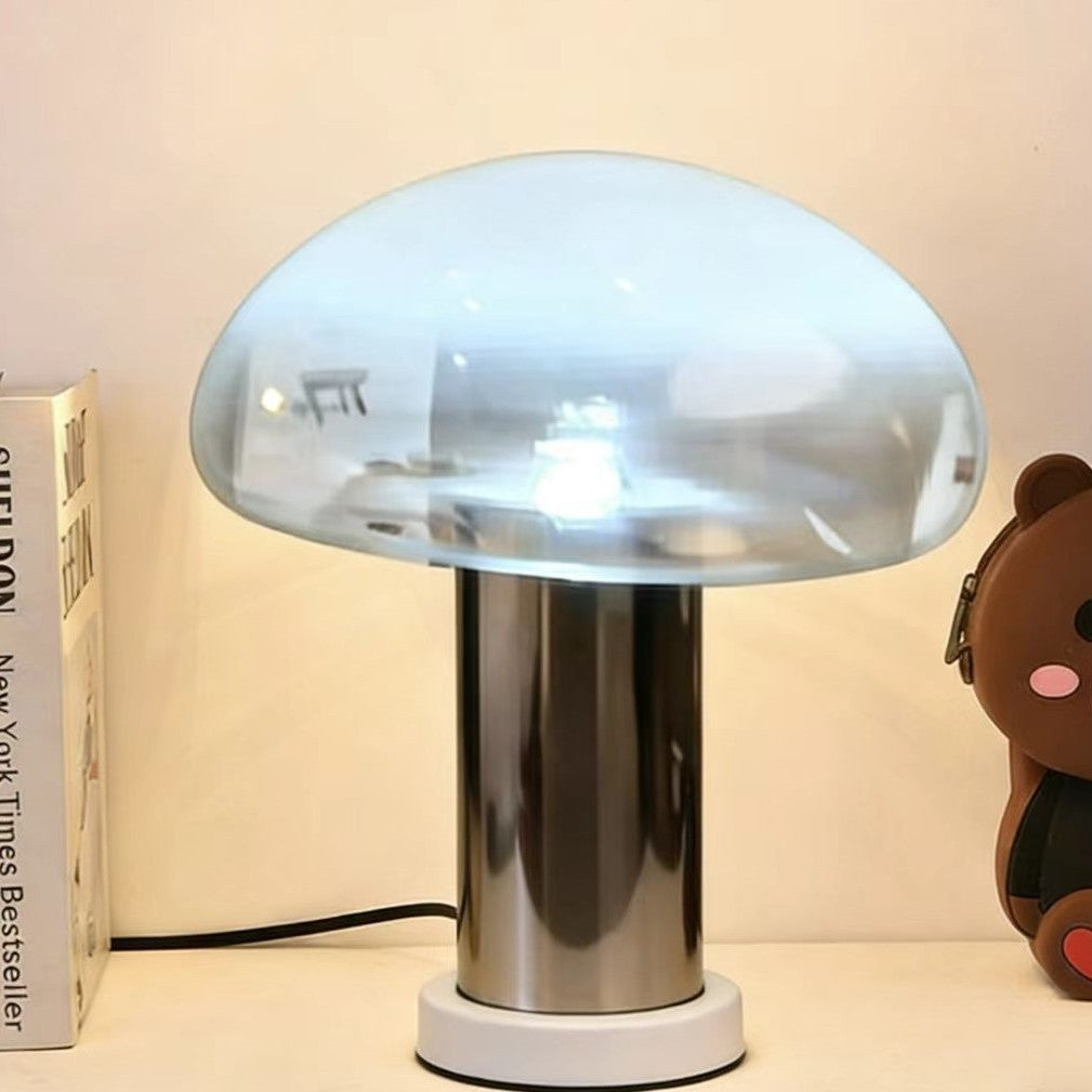 Moderne Glas-Dom Tischlampe