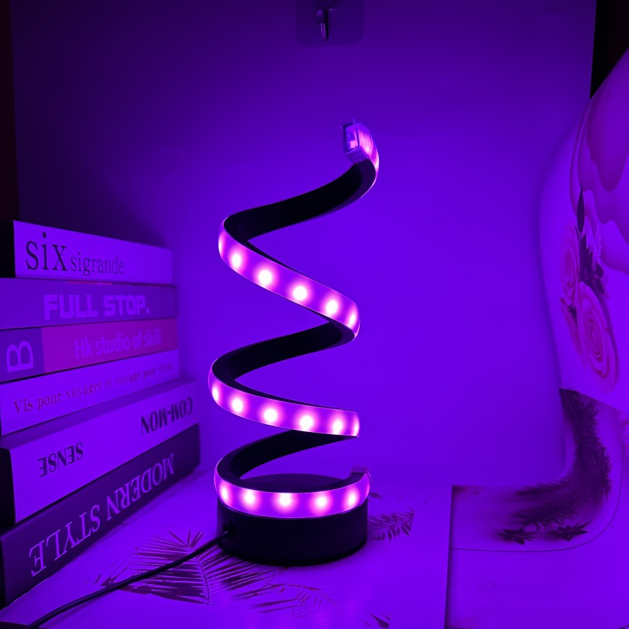 Spiral Tischlampe
