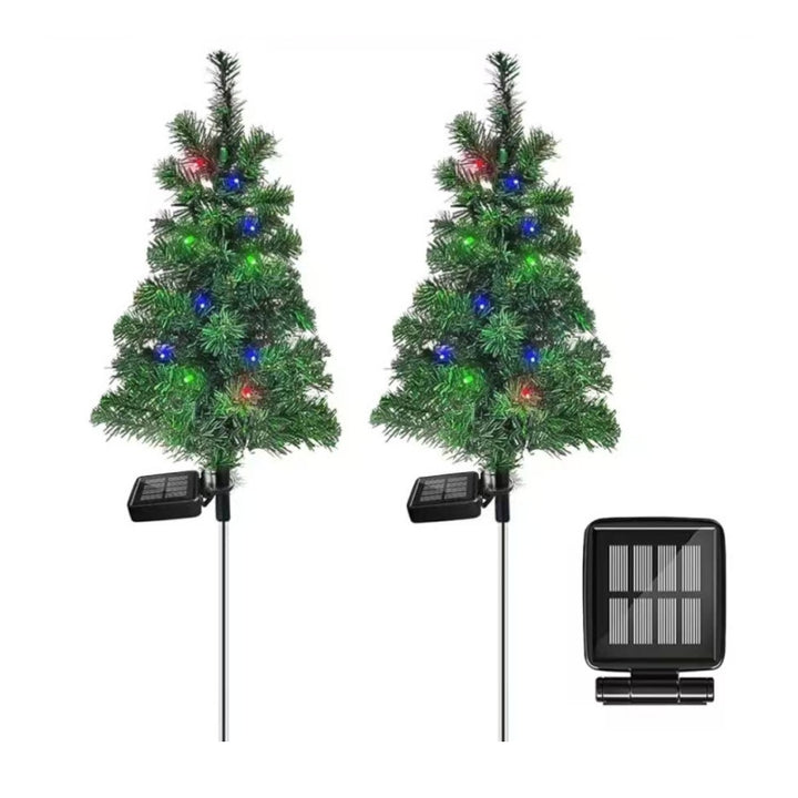 Dekorativer Weihnachtsbaum mit LED-Lichtern