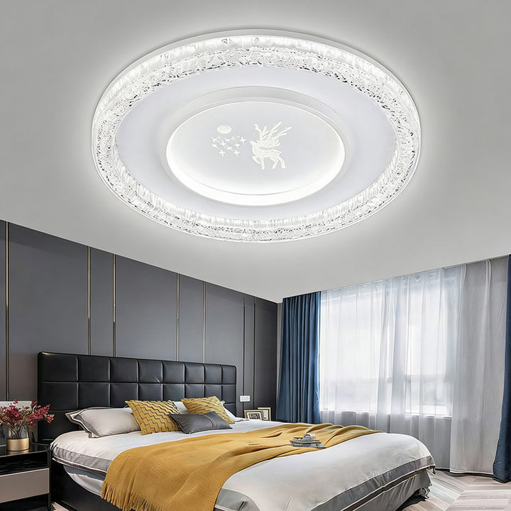 Moderne LED-Deckenleuchte