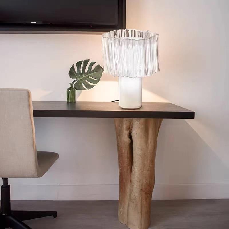Elegante Texturierte Tischlampe