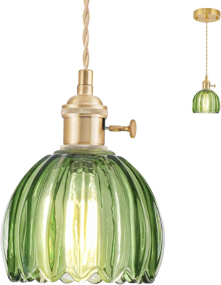 Dekorative Glas Pendelleuchte