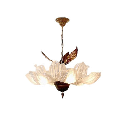 Elegante florale Pendelleuchte