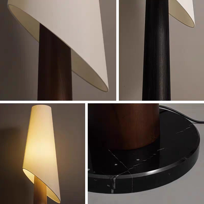 Moderne Minimalistische Stehlampe mit Weichglanzschirm