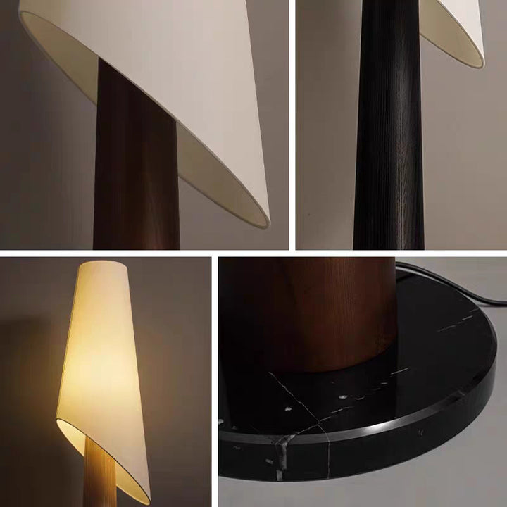 Moderne Minimalistische Stehlampe mit Weichglanzschirm