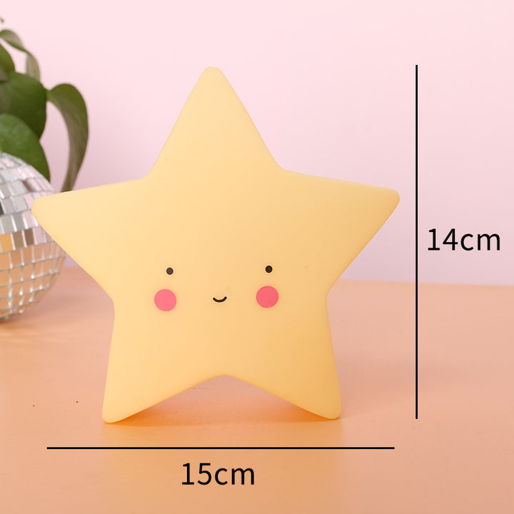 Silikon Soft-Touch LED Einhorn Nachtlicht Tischlampe