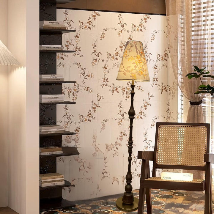 Florale Muster Stehlampe