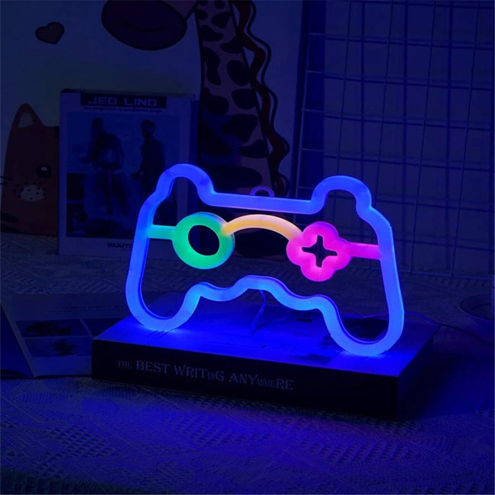 Gaming-Controller Neonlicht