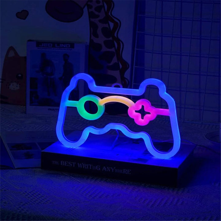 Gaming-Controller Neonlicht