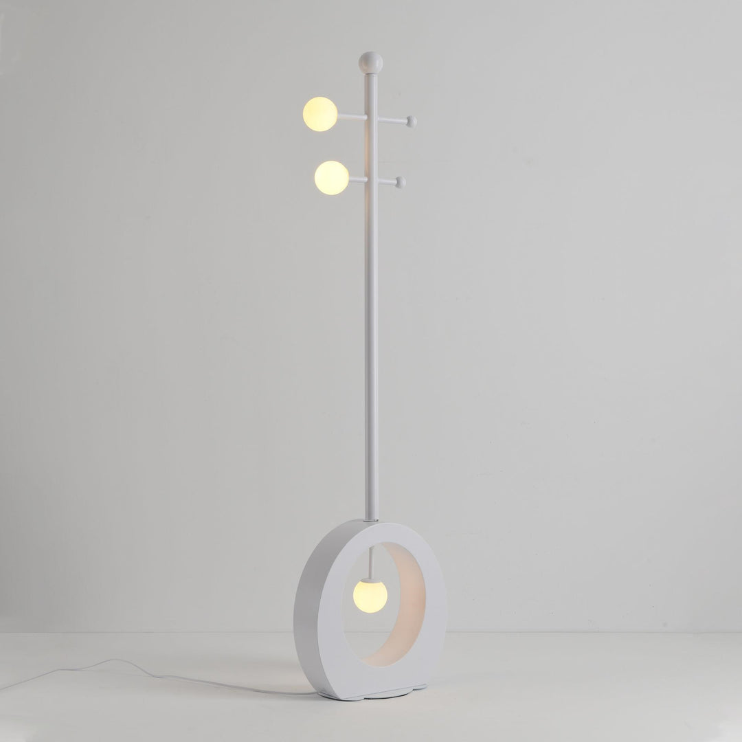 Zeitgenössische Kreis-Stehlampe