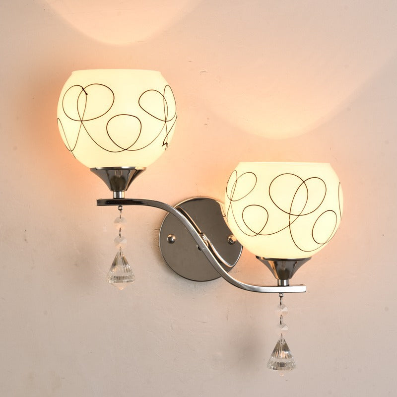 Moderne Elegante Doppel-Glühbirnen-Wandleuchte