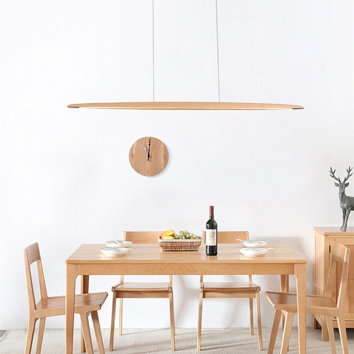 Moderne lineare Pendelleuchte