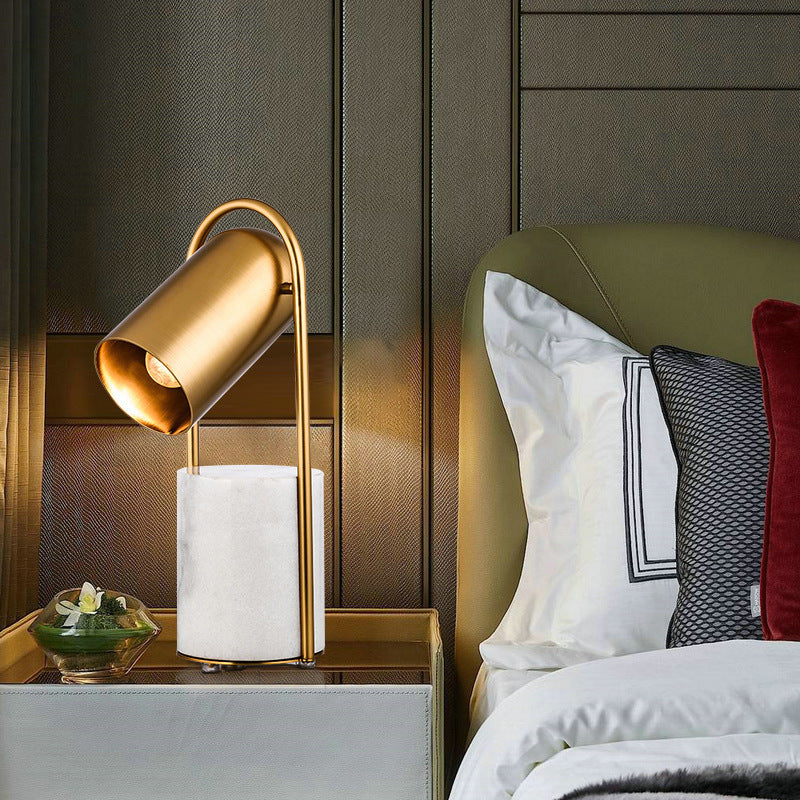 Moderne Minimalistische Metall Tischlampe