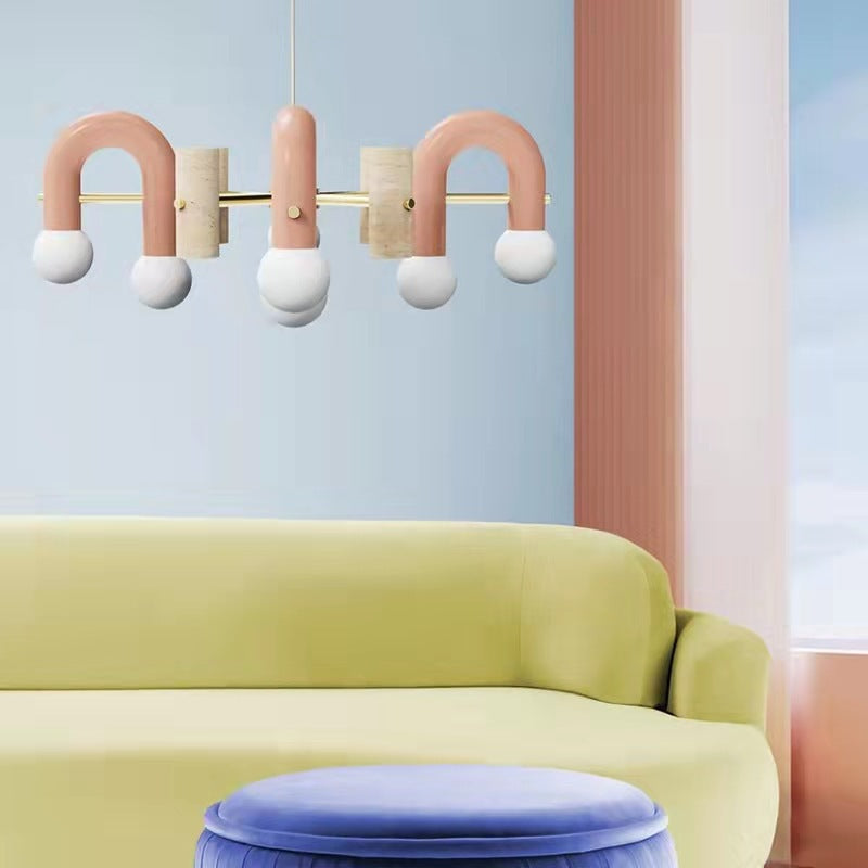 Künstlerische Hängeleuchte mit zeitgemäßem Design