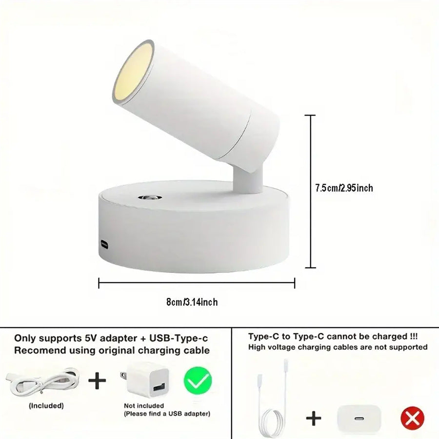 Einstellbare LED-Spotlight-Schreibtischlampe