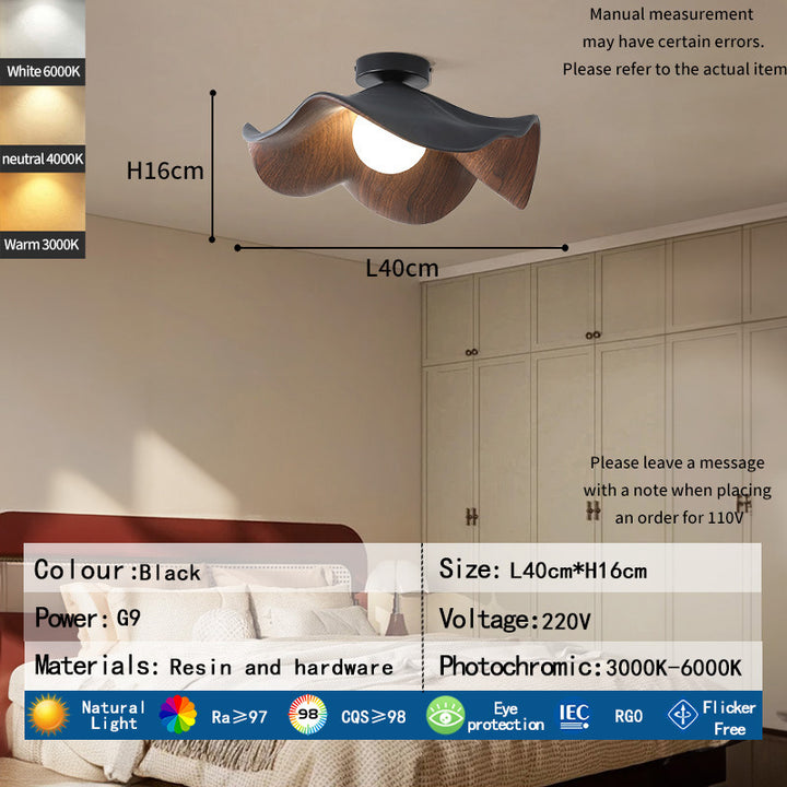 Moderne Wellen Deckenleuchte