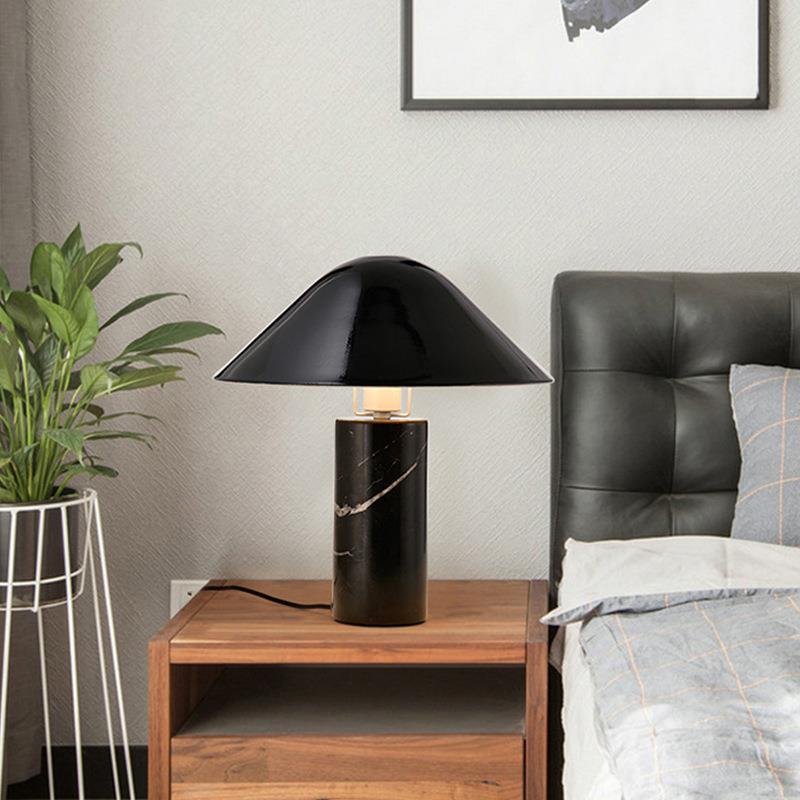Moderne Marmor Basis Tischlampe