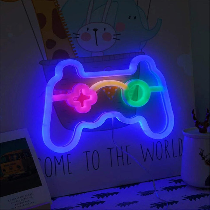 Gaming-Controller Neonlicht