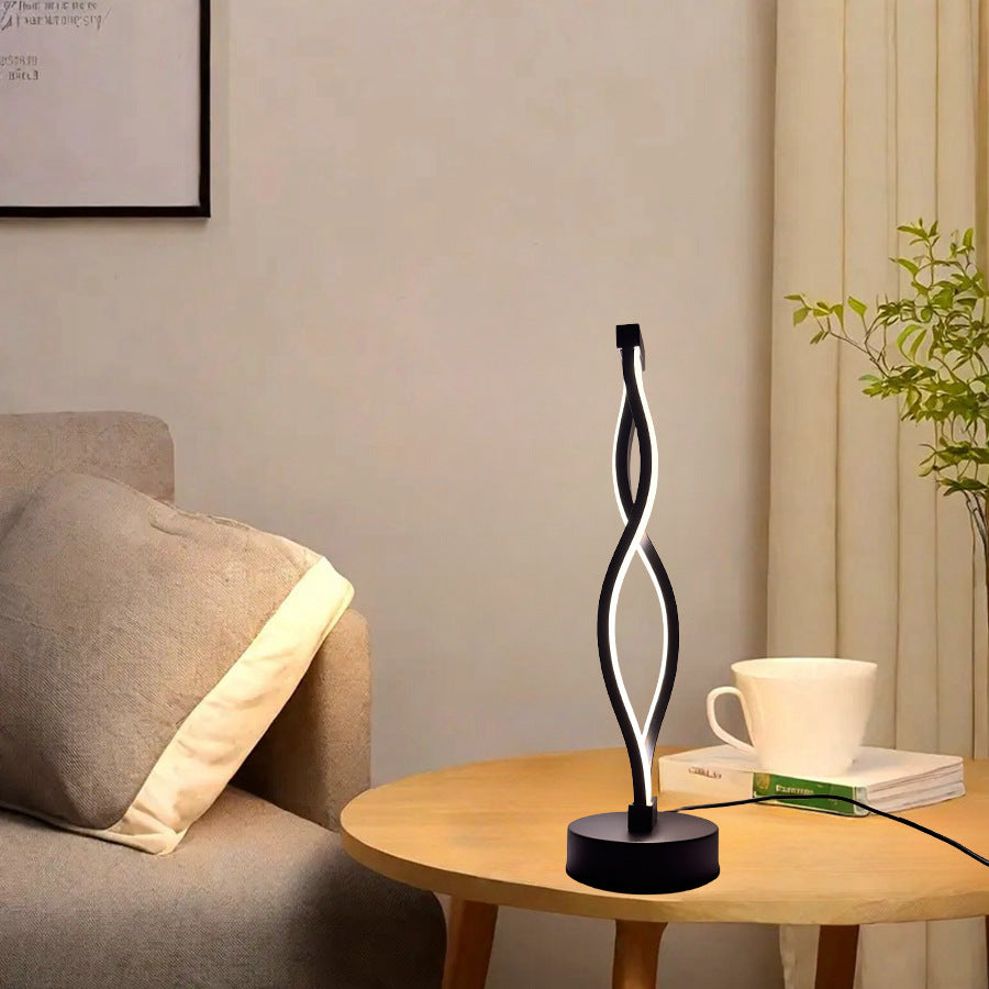 Verdrehte LED Akzentlampe