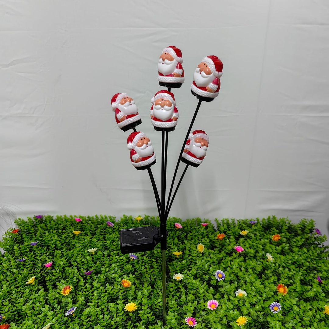 Dekorative LED Schneemann Gartensteckerlichter