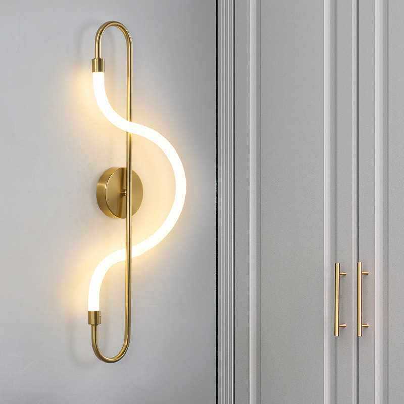 Künstlerische LED Wandleuchte