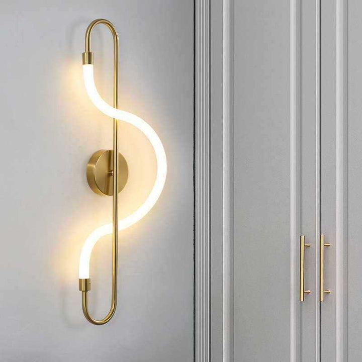 Künstlerische LED Wandleuchte
