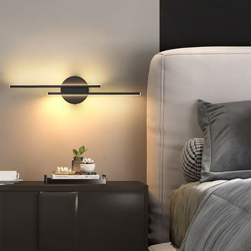 Modern Minimalist Horizontale LED Wandleuchte