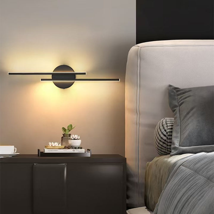 Modern Minimalist Horizontale LED Wandleuchte